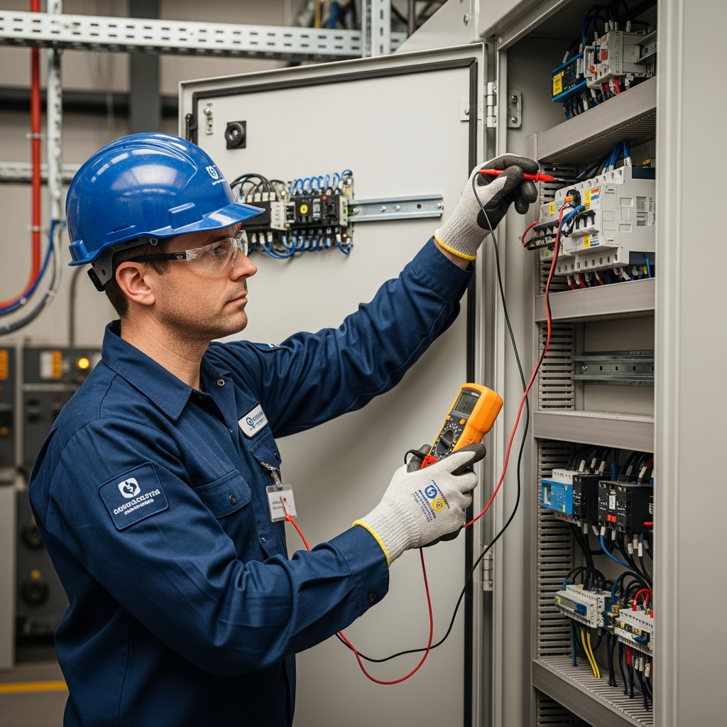 Electrical distribution board servicing